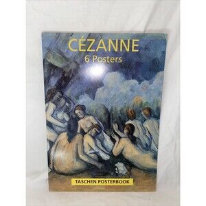 6 CEZANNE Cezanne Taschen Posterbook Art collection books German version 1990
